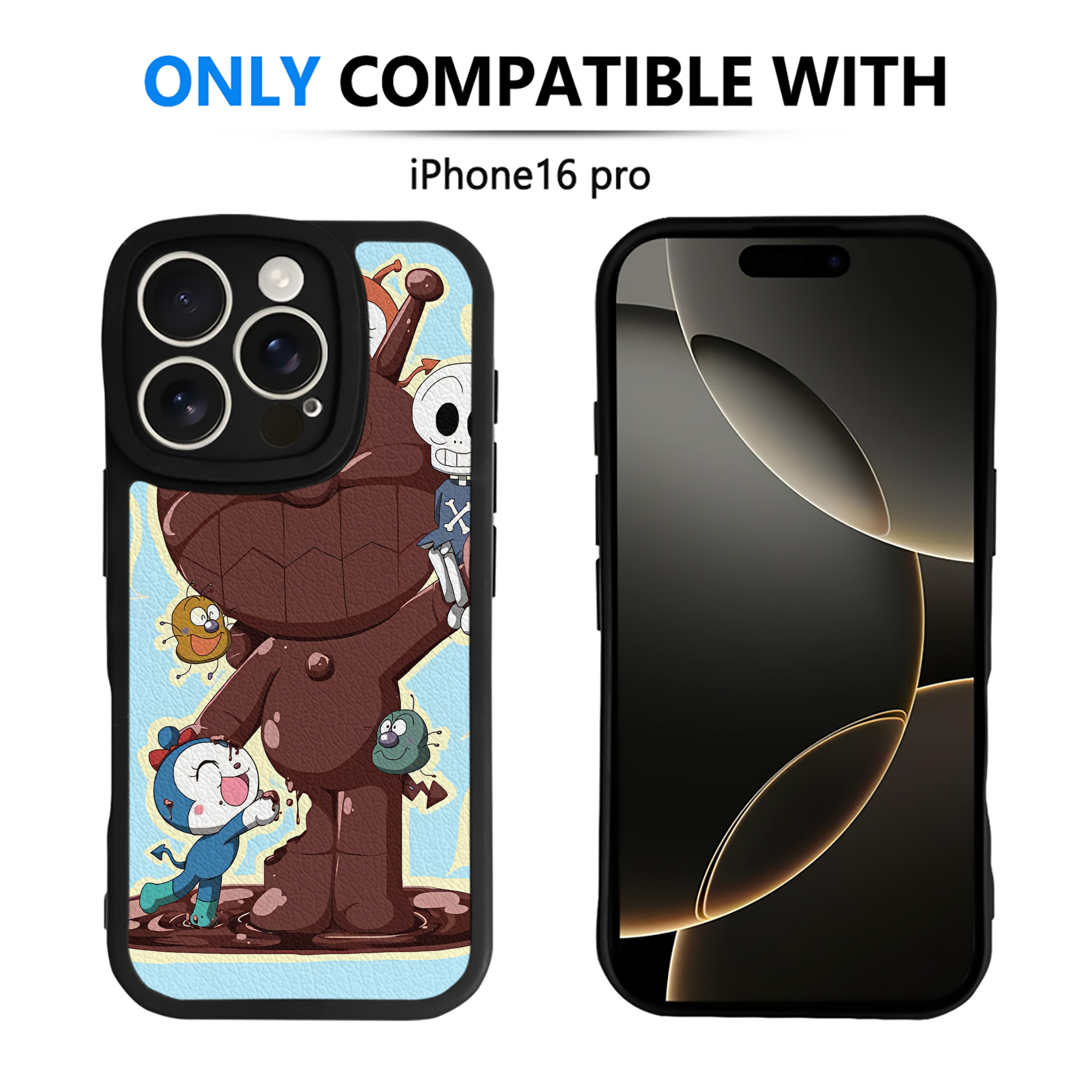 （画像用） アンパンマン Anpanman 【iPhone 16シリーズ対応】シリコンスマホケース（レザー調） 材質：シリコン